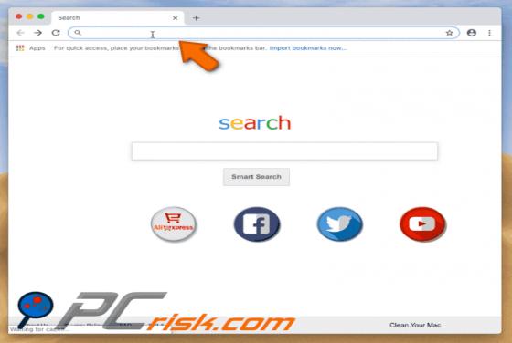 Find.coinup.org Dirottatore (Mac)