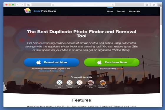Similar Photo Cleaner Applicazione Indesiderata (Mac)