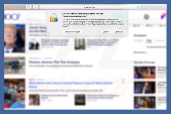 AdSafeProtected POP-UPs (Mac)