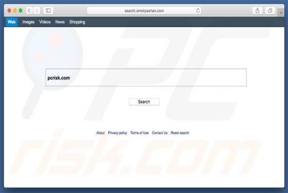 Search.smokyashan.com Dirottatore (Mac)