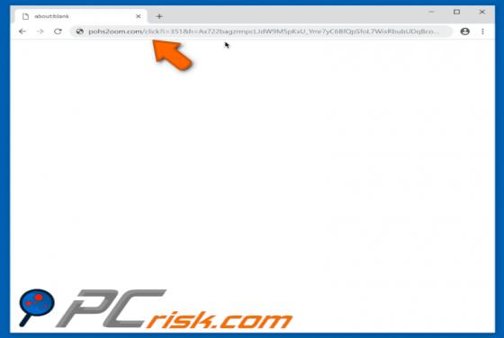 Pohs2oom.com POP-UP Dirottatore