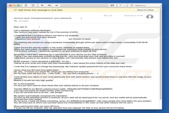 I Am A Spyware Software Developer Email Truffa