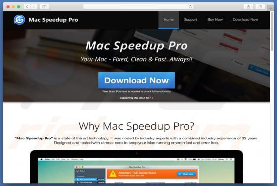 Mac Speedup Pro Applicazione Indesiderata (Mac)
