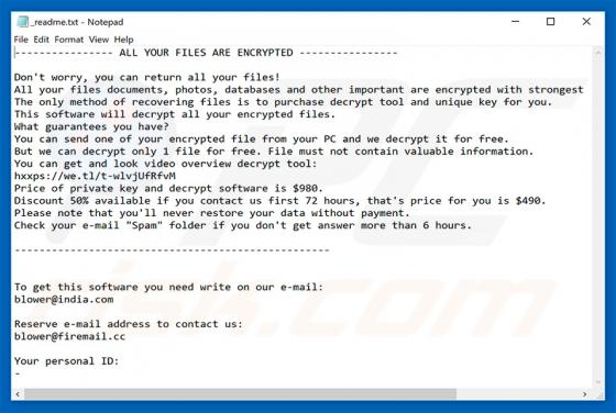 Promos Ransomware