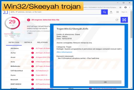 Win32/Skeeyah Trojan