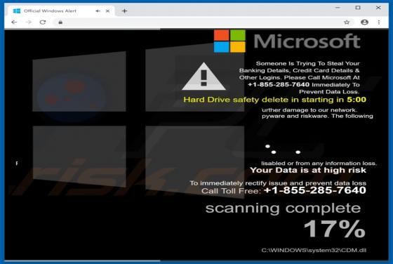 Hard Drive Safety Delete POP-UP Truffa