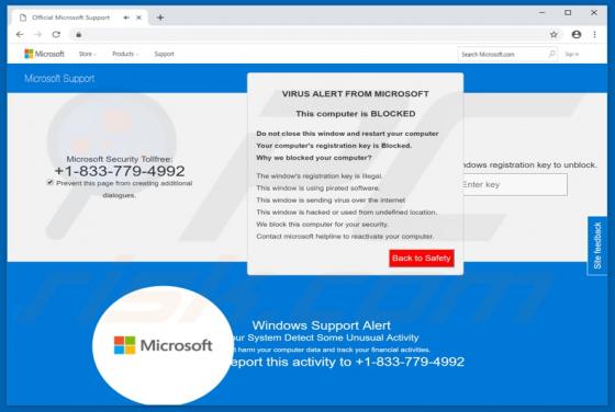 Windows Protected Your PC POP-UP Truffa
