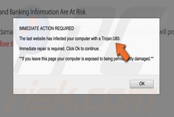 Trojan.U83 POP-UP Scam (Mac)