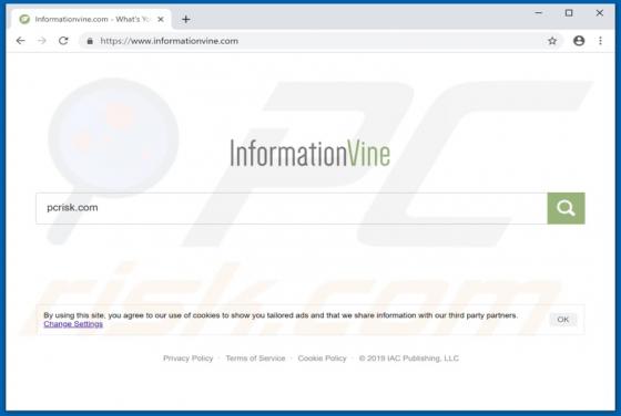 Informationvine.com Dirottatore