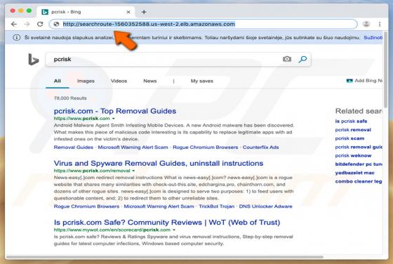 Searchroute Redirect (Mac)
