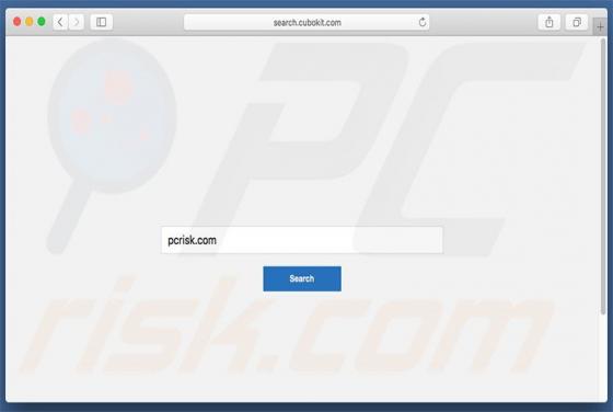 Search.cubokit.com Dirottatore (Mac)