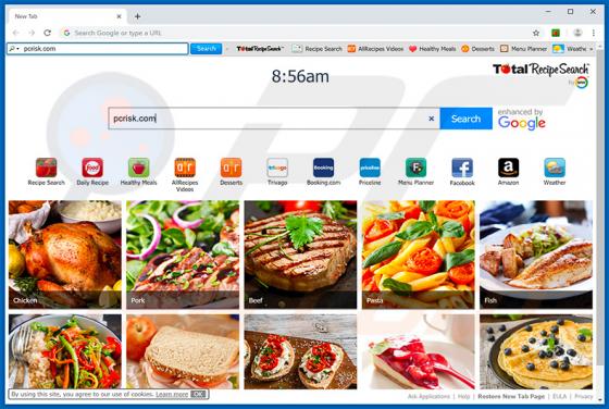 TotalRecipeSearch Toolbar