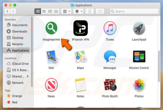 Imagineprime Adware (Mac)