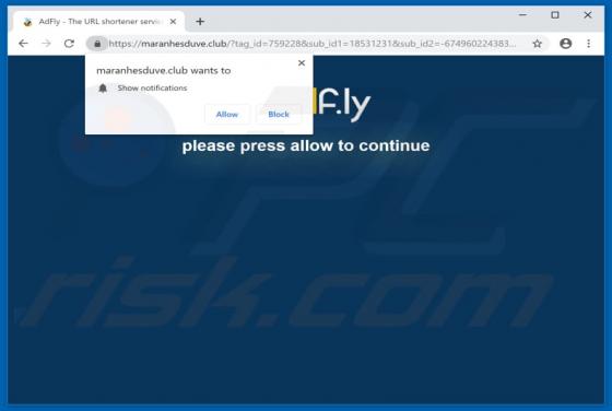 Maranhesduve.club POP-UP Dirottatore