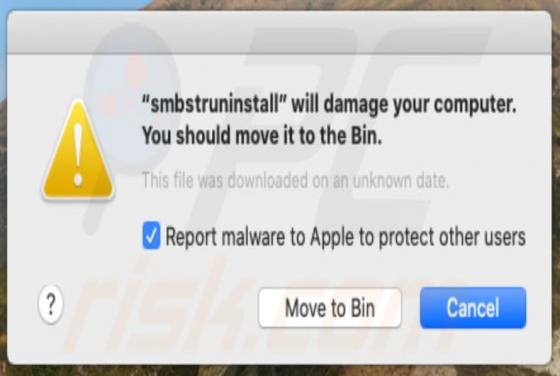 Smbstrhlpr Virus (Mac)
