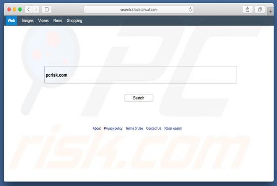 Search.kiboletshual.com Dirottatore (Mac)