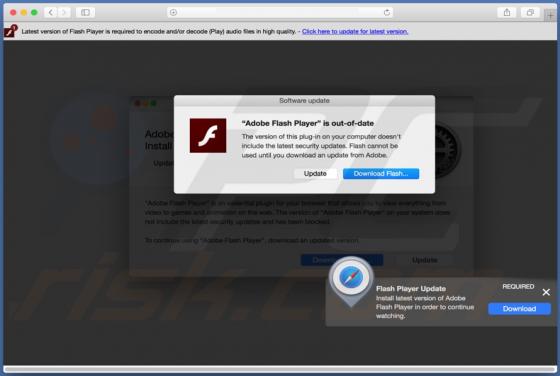 Fake Software Update POP-UP Truffa (Mac)