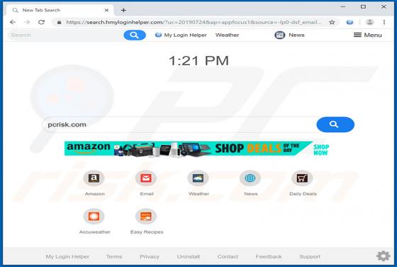 My Login Helper Dirottatore del Browser