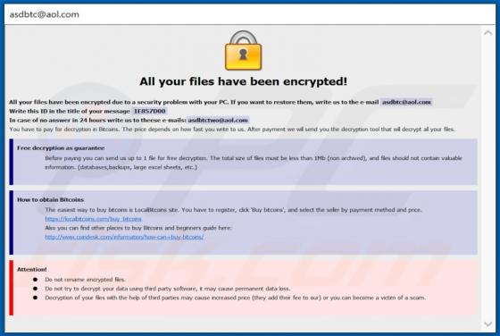 Asd Ransomware