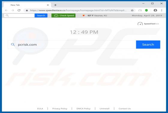 Speedtestace.co Dirottatore
