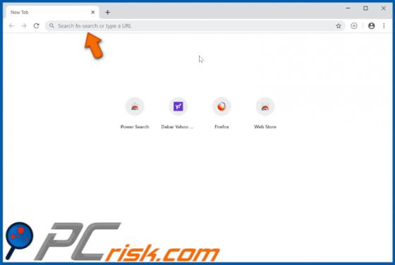 Power Search Dirottatore del Browser
