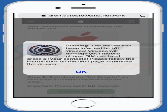 Safebrowsing.network POP-UP Truffa (Mac)