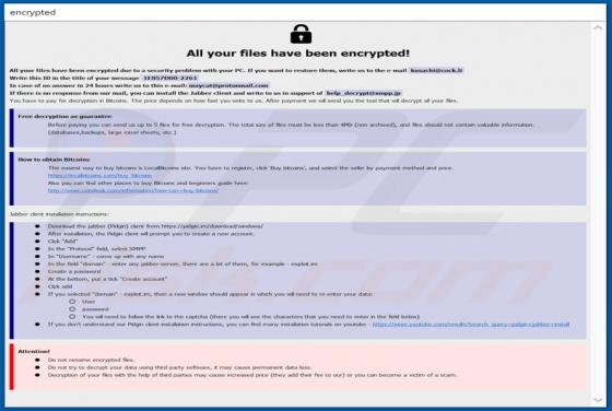 Adair Ransomware