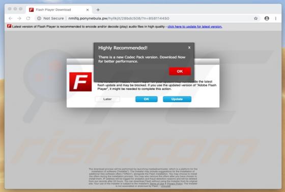 There Is A New Codec Pack Version POP-UP Truffa (Mac)