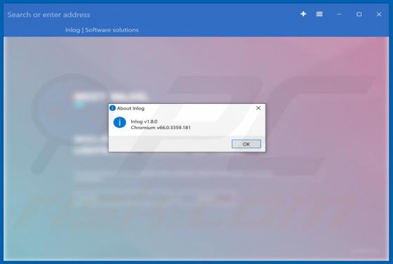 InLog Browser Adware