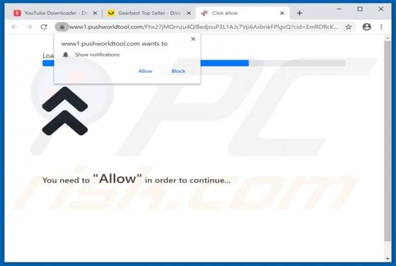 Pushworldtool.com Ads