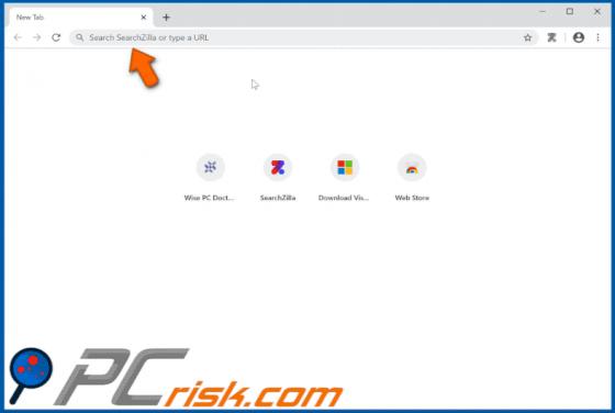 SearchZilla Browser Hijacker (Dirottatore)