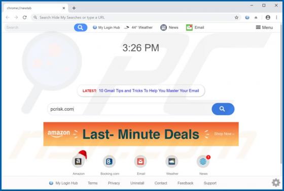 My Login Hub Browser Hijacker (dirottatore)