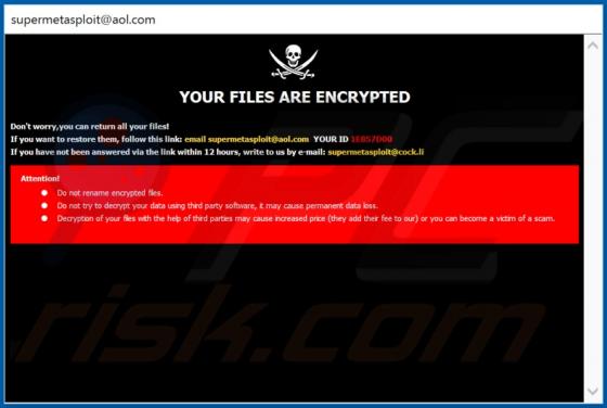 MSPLT Ransomware