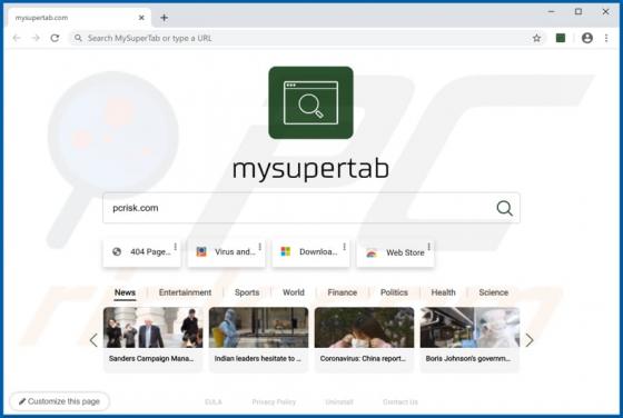 Mysupertab.com Dirottamenti