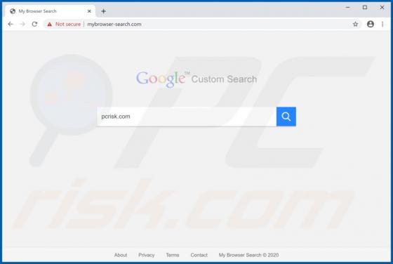 Mybrowser-search.com Dirottamenti