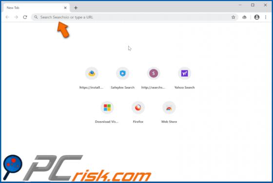 Searchsio Browser Hijacker (Dirottatore)