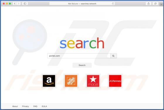 Searches.network Dirottamenti (Mac)