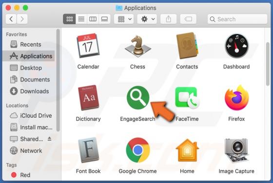 EngageSearch Adware (Mac)