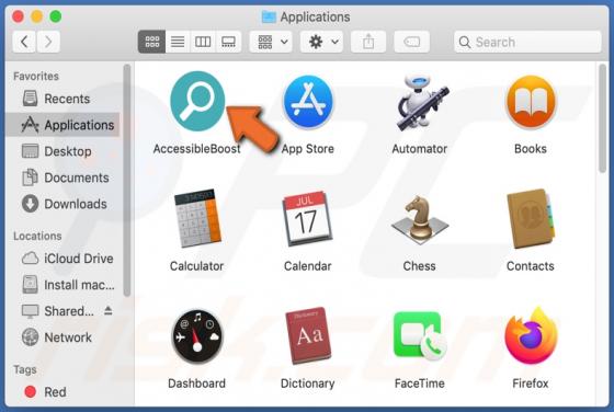 AccessibleBoost Adware (Mac)