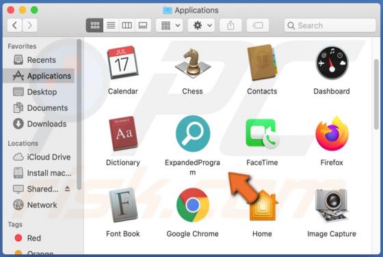 ExpandedProgram Adware (Mac)