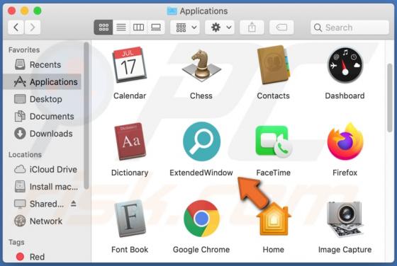 ExtendedWindow Adware (Mac)