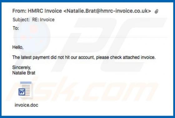 Invoice Email SPAM