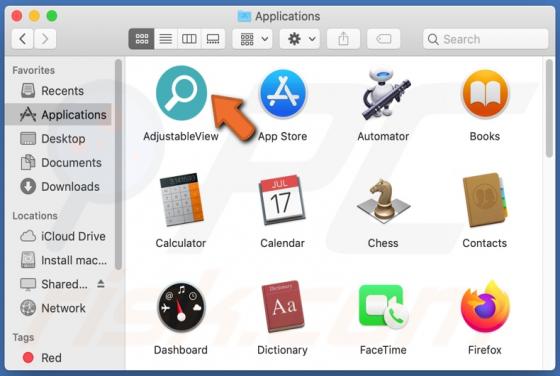 AdjustableView Adware (Mac)